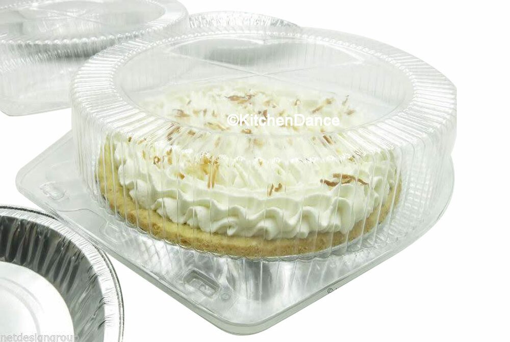 10 Inch Clear Plastic Pie Container