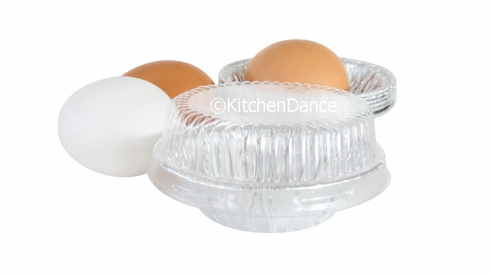 3"  Mini Tart or pie pan with clear dome lid