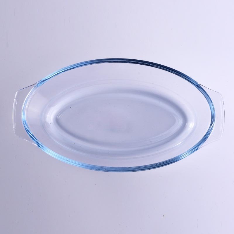 8 inch glass pie plate high quality glass charger plate ...