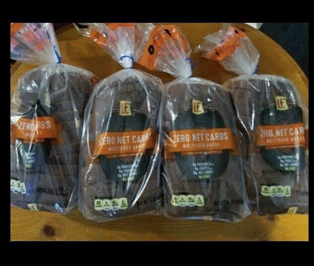ALDI LOVEN FRESH Keto Multi Seed Bread ZERO Net Carbs 4 Loaves exp 10/ ...