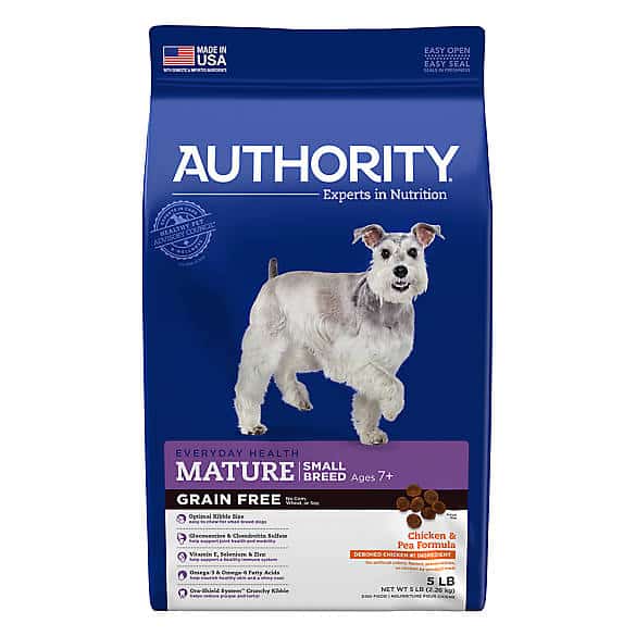 Authority® Small Breed Mature Adult Dog Food