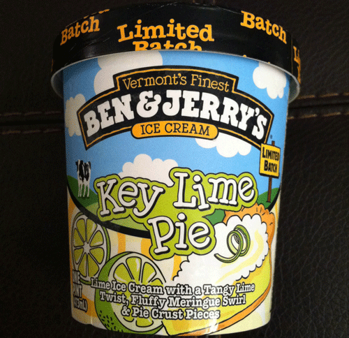 Ben &  Jerrys Limited Batch Key Lime Pie Ice Cream ...