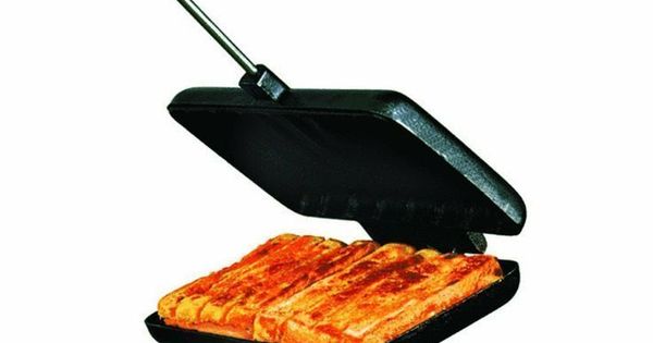 Best Campfire Iron Pie Waffle Maker Pudgy Hobo Mountain ...