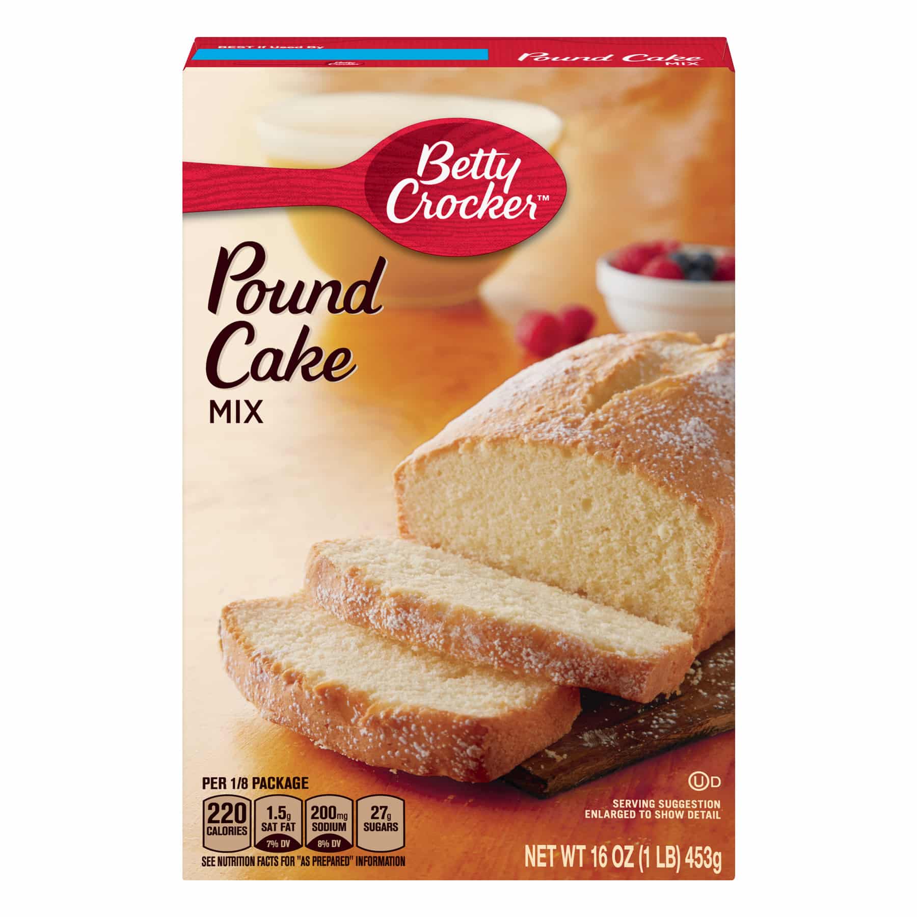 Betty Crocker Pound Cake Mix, 16 oz