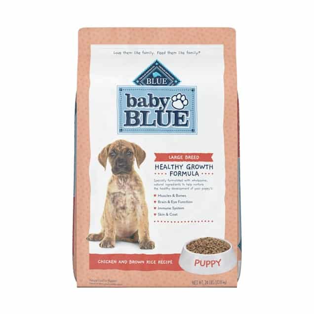 Blue Buffalo Baby Blue Natural Large Breed Chicken and Brown Rice ...