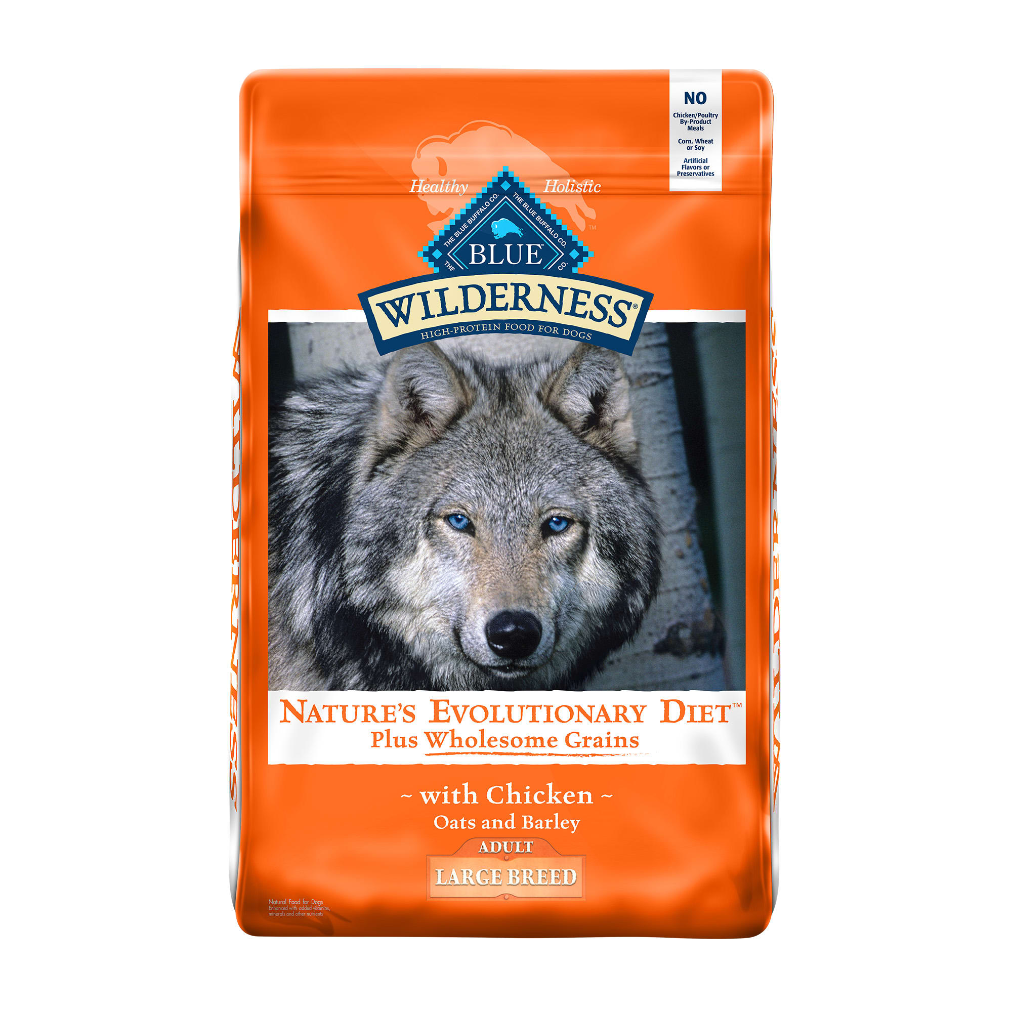 Blue Buffalo Blue Wilderness plus Wholesome Grains High Protein Natural ...