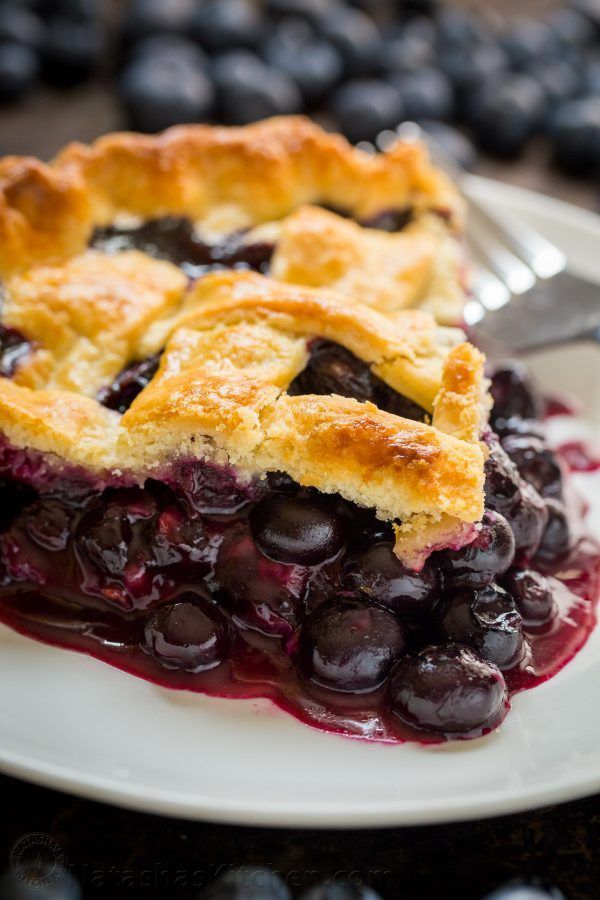 Blueberry pie on BakeSpace.com