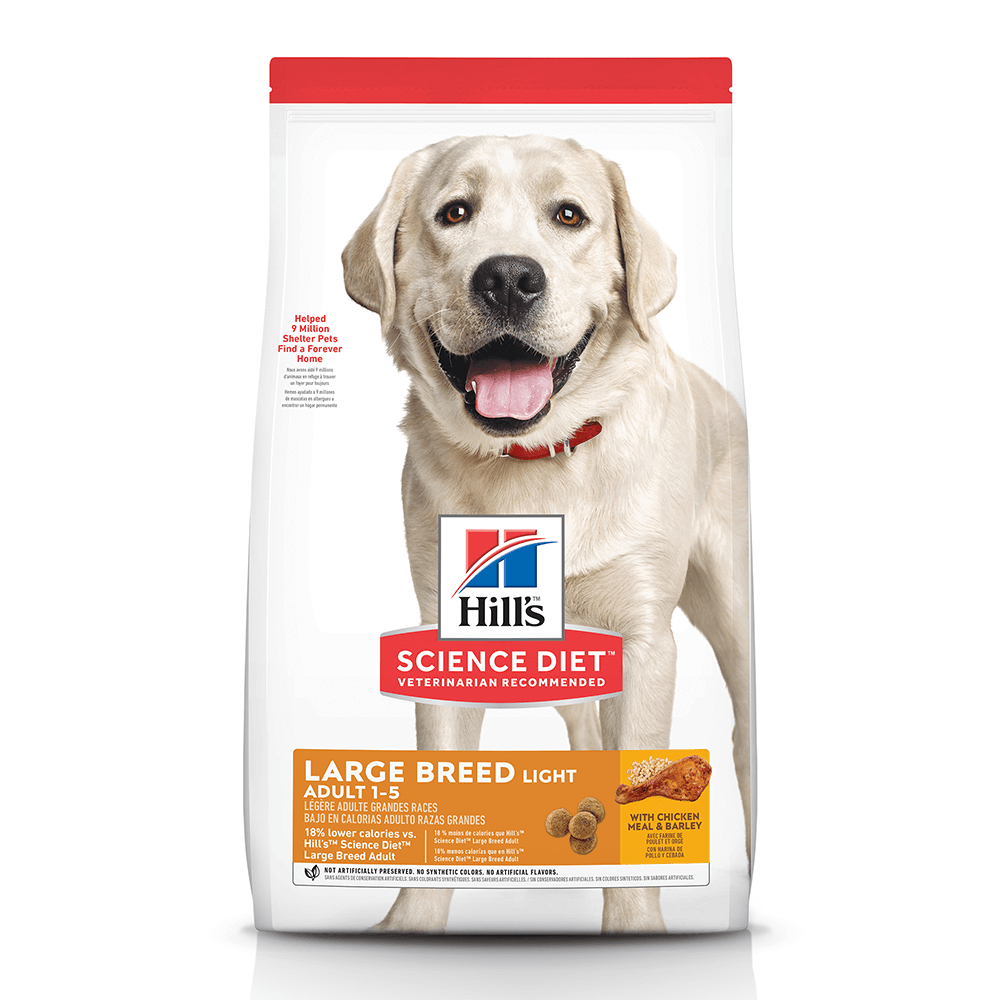 Buy Hills Science Diet Adult Large Breed Light Dry Dog Food Online ...