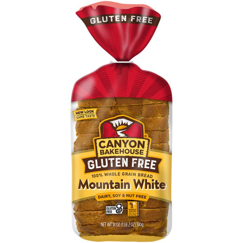Canyon Bakehouse Gluten Free Sliced Mountain White Bread (18 oz ...