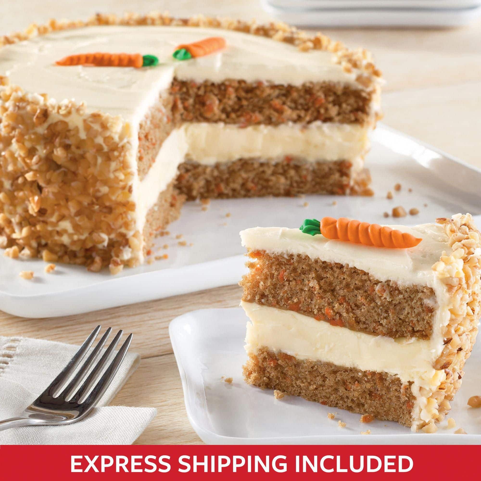 Carrot Cake Specialty Cheesecake
