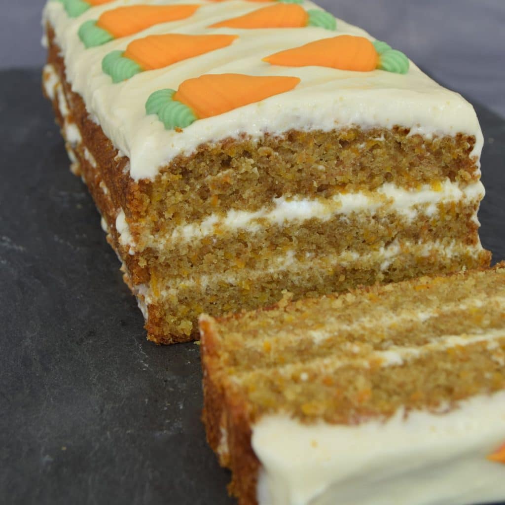 Carrot &  Orange Loaf Cake
