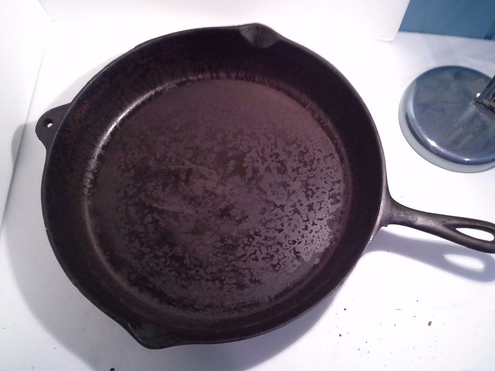Cast Iron #14 Skillet Frying Pan 15"  Made in USA