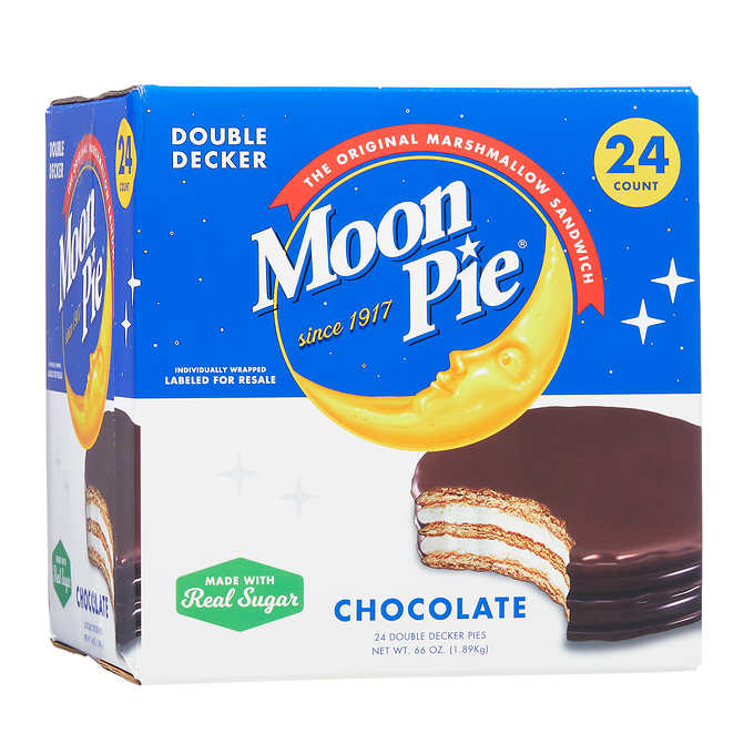 Chattanooga Moon Pie Double Decker Pies, Chocolate, 2.75 ...