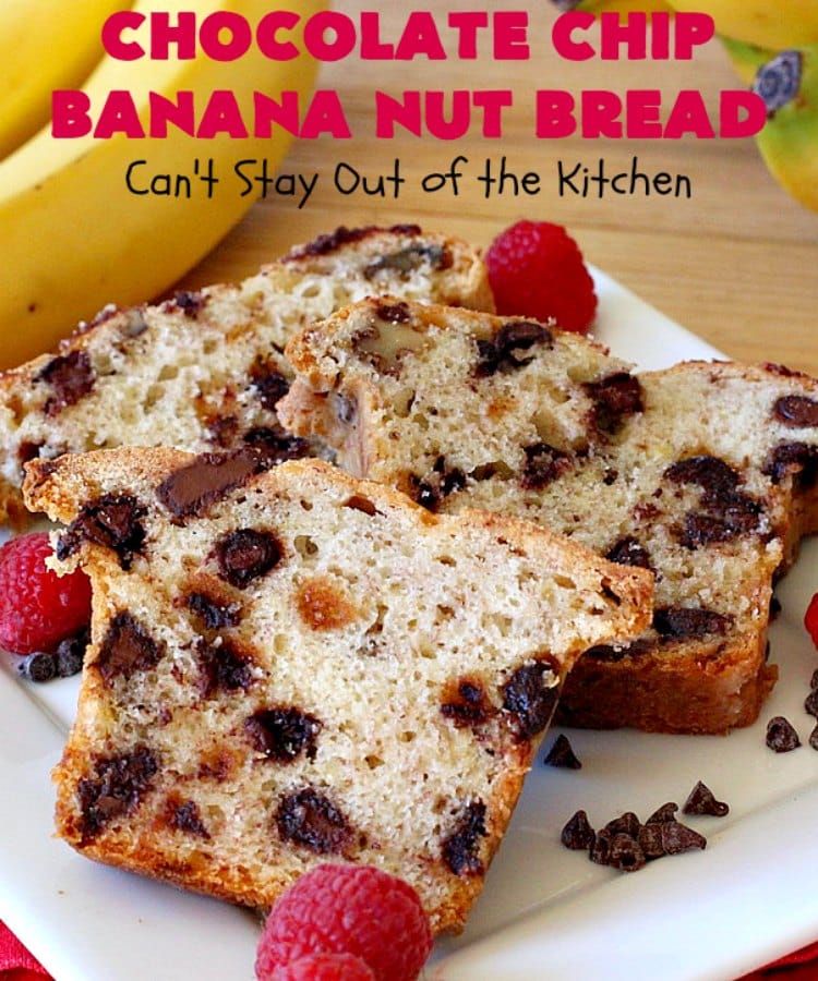 Chocolate Chip Banana Nut Bread  Can