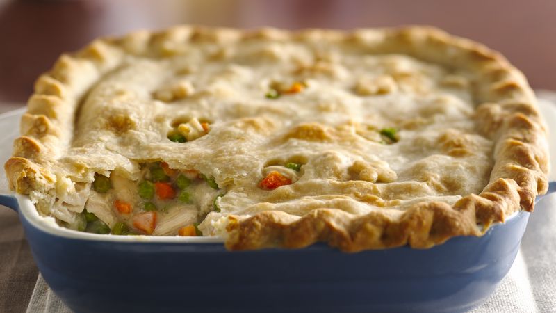 Classic Chicken Pot Pie recipe from Betty Crocker