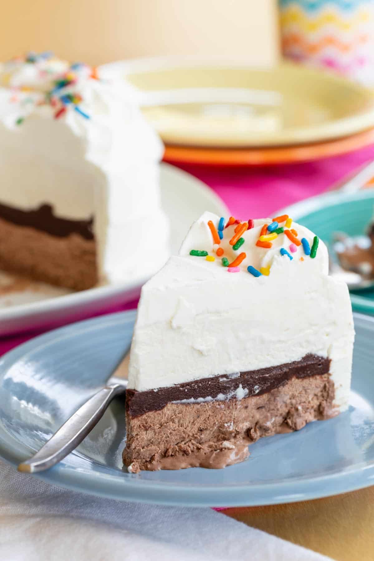 Classic Homemade Ice Cream Cake