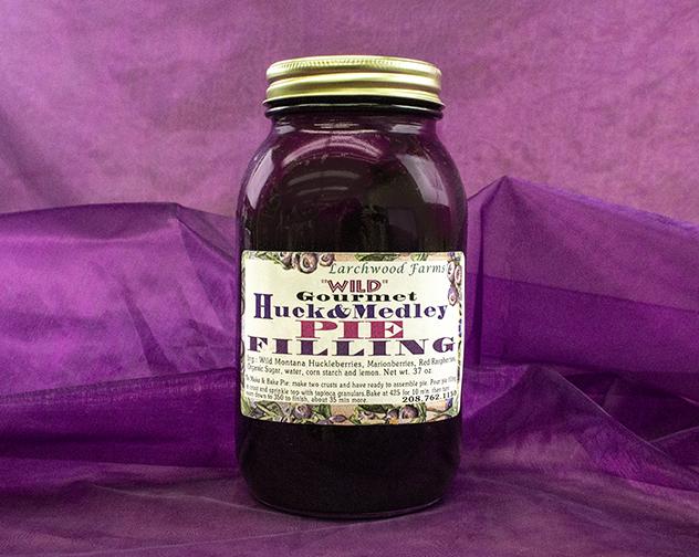 Crafted Huckleberry Products by Larchwood Farms
