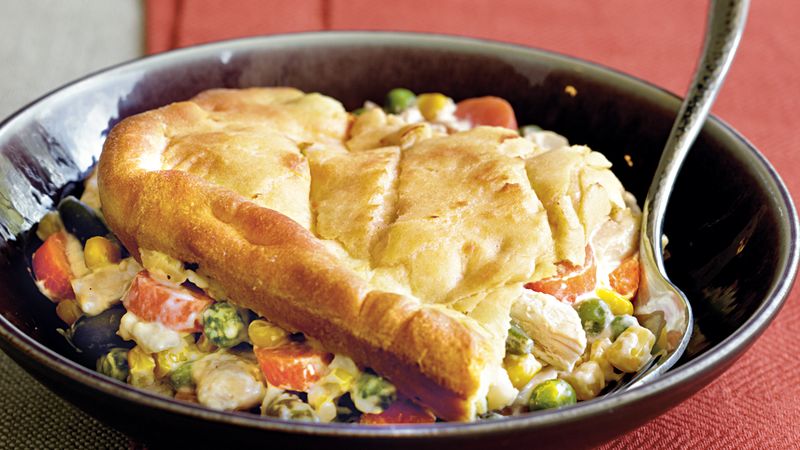 Crescent Chicken Pot Pie recipe