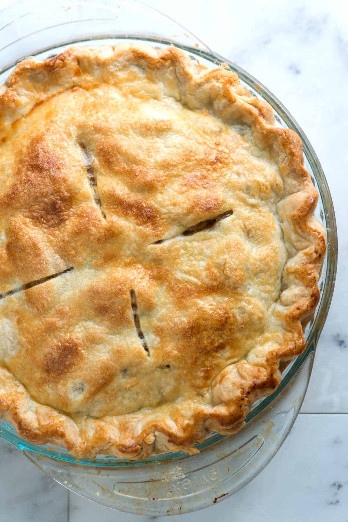 easy apple pie crust recipe from scratch