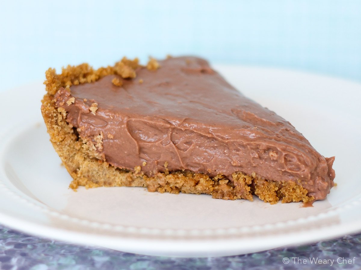Easy Chocolate Pie Recipe with Pudding and Cream Cheese ...