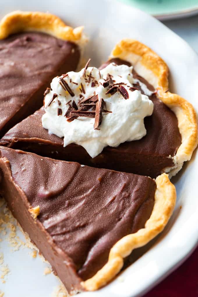 Easy Chocolate Pudding Pie Recipe