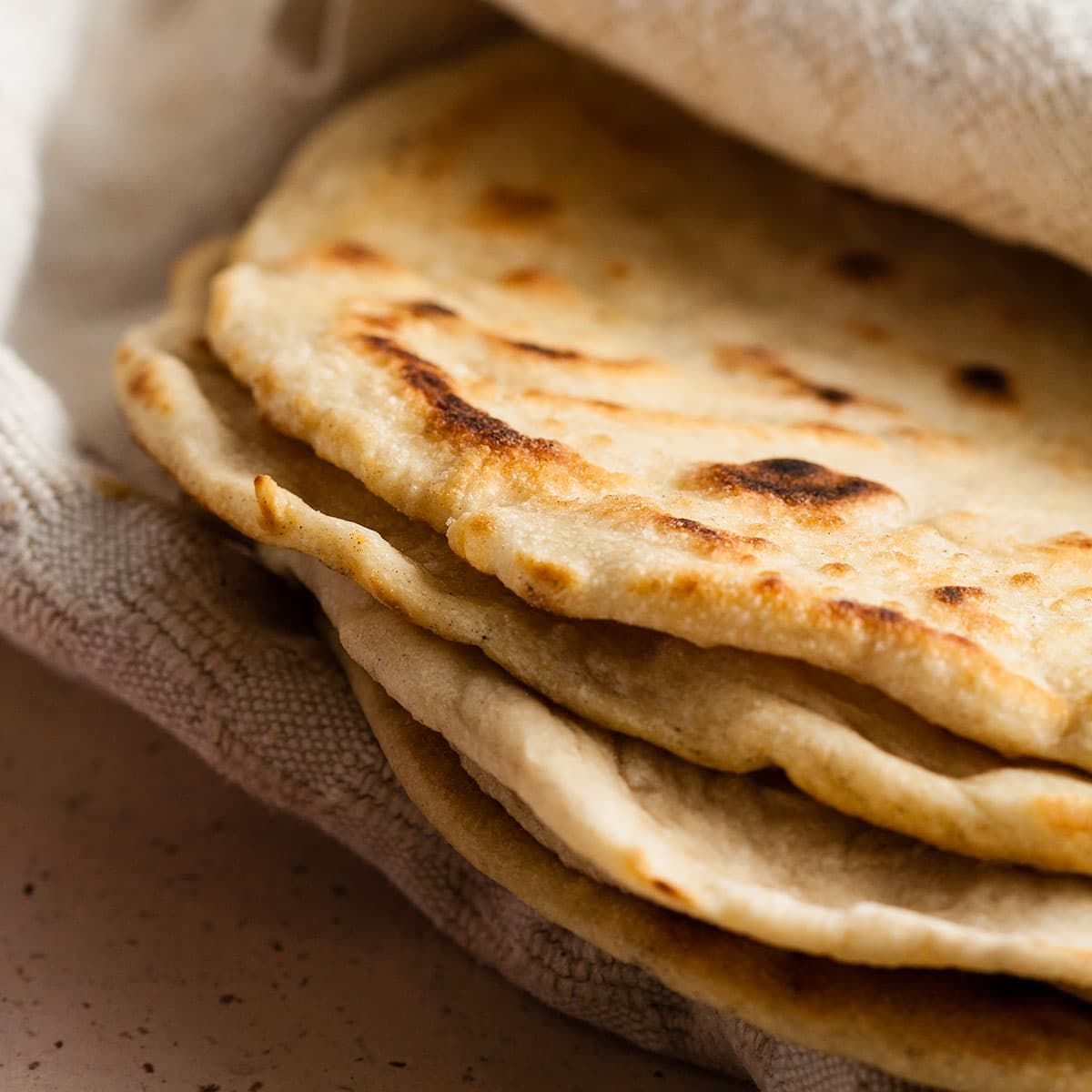 Easy (no yeast) flatbreads â Only Crumbs Remain
