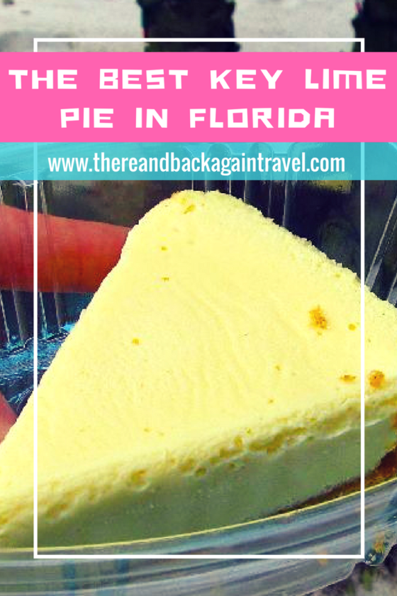 Eating at The Florida Key Lime Pie Company Cocoa Beach