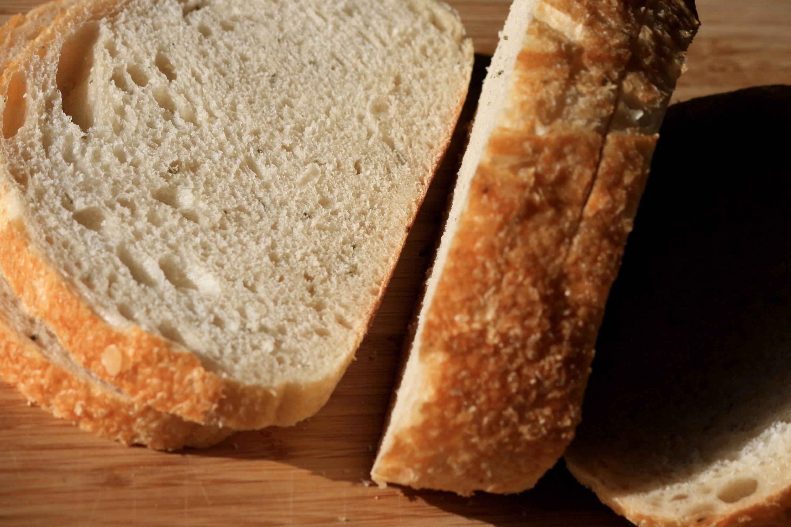 Free picture: slices, sourdough, bread, carbohydrate