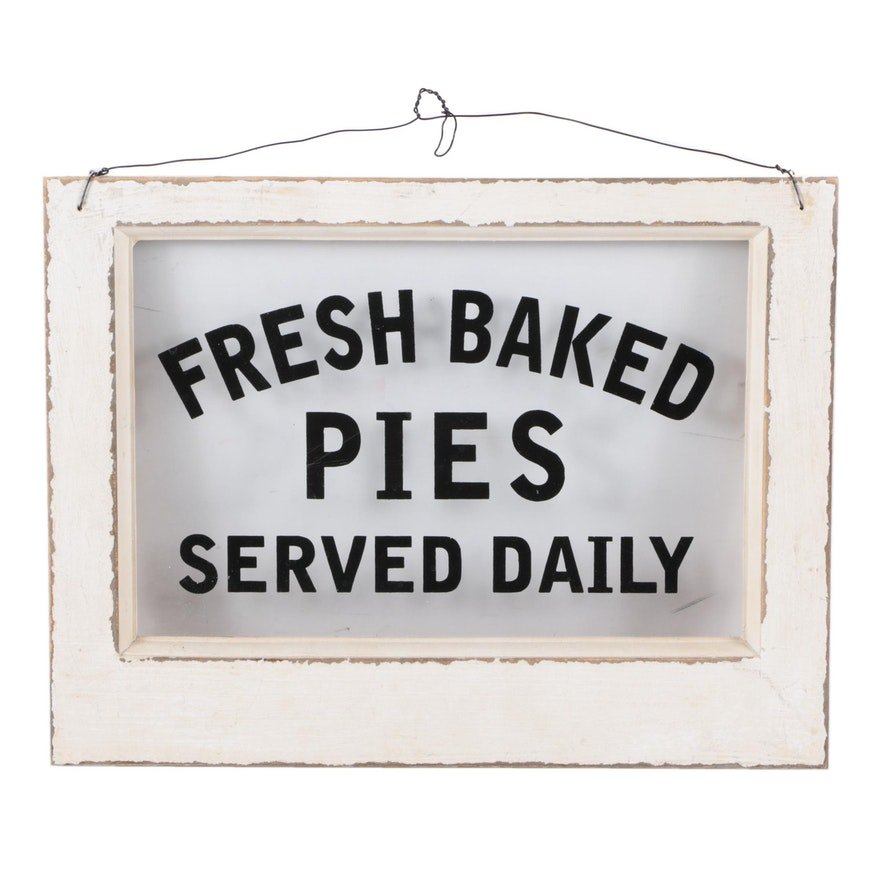 " Fresh Baked Pies"  Sign : EBTH