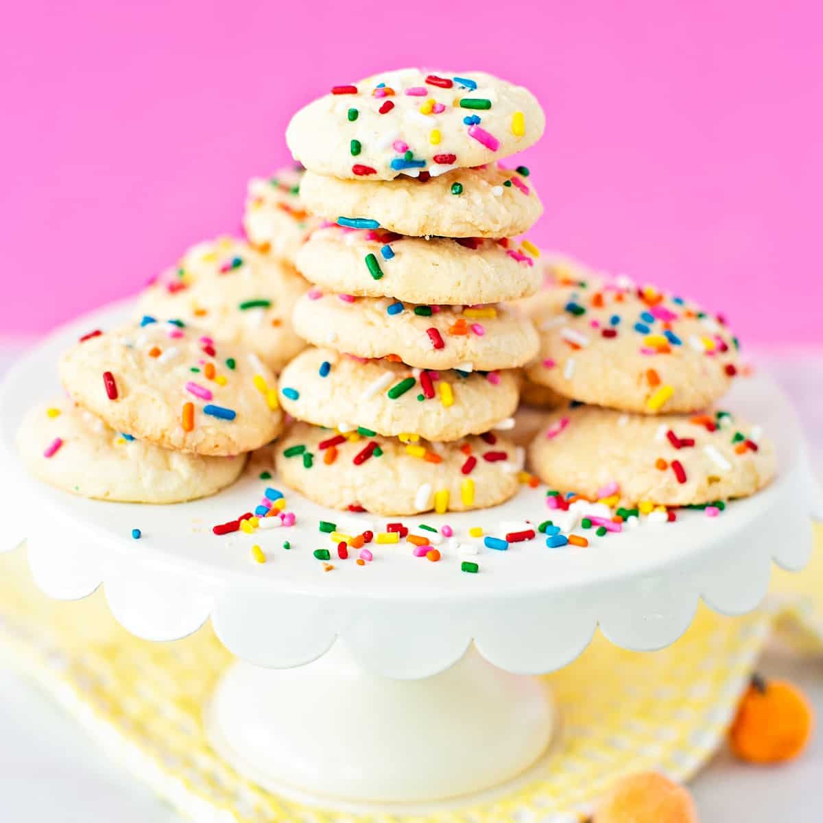 Funfetti Cake Mix Cookies