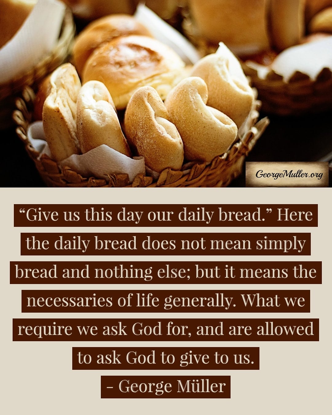 Give Us This Day Our Daily Bread Sermon
