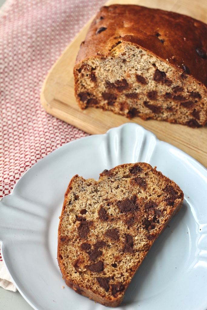 Healthy Chocolate Chip Banana Bread â Mid Mitten Morsels