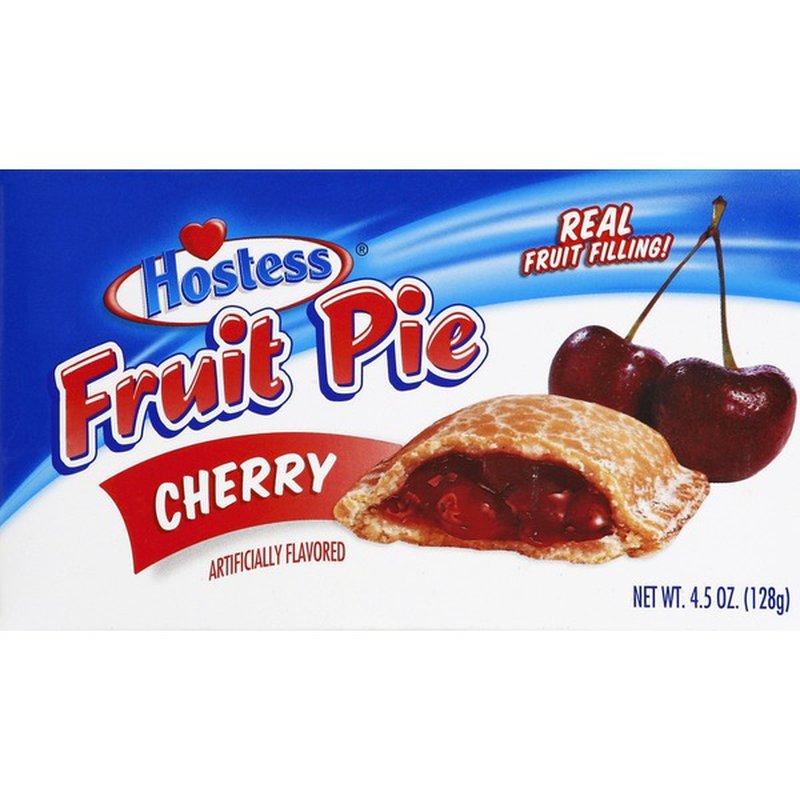 Hostess Cherry Fruit Pie Single Serve (4.5 oz) from ...