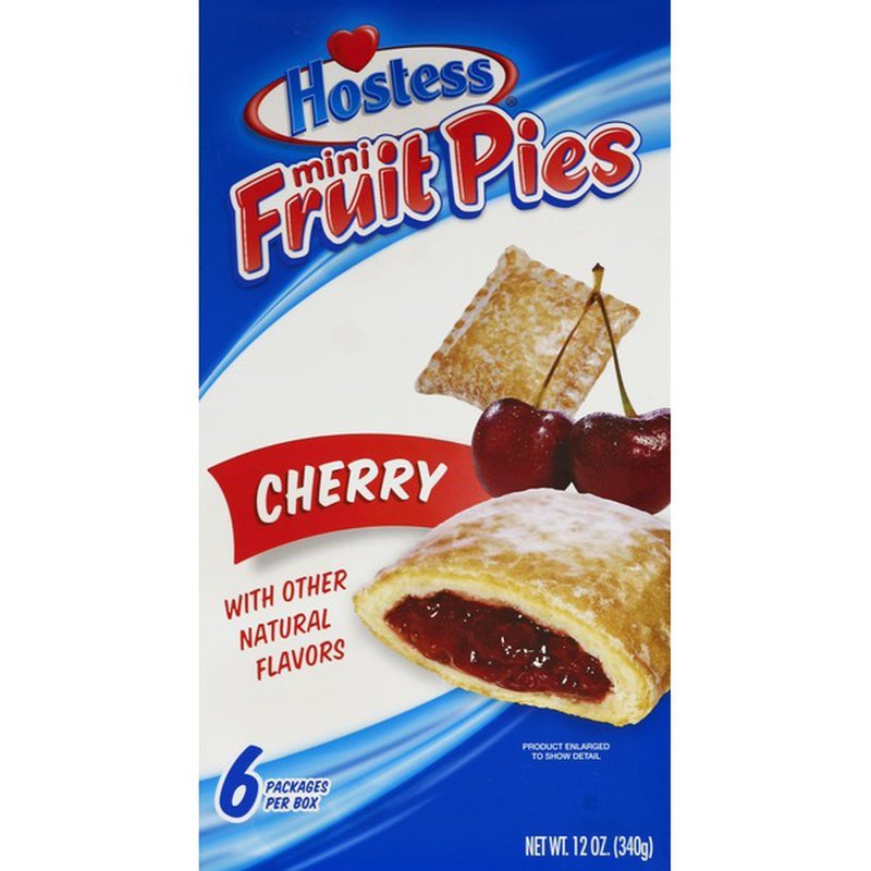 Hostess Snack Size Cherry Fruit Pies (12 oz) from King ...