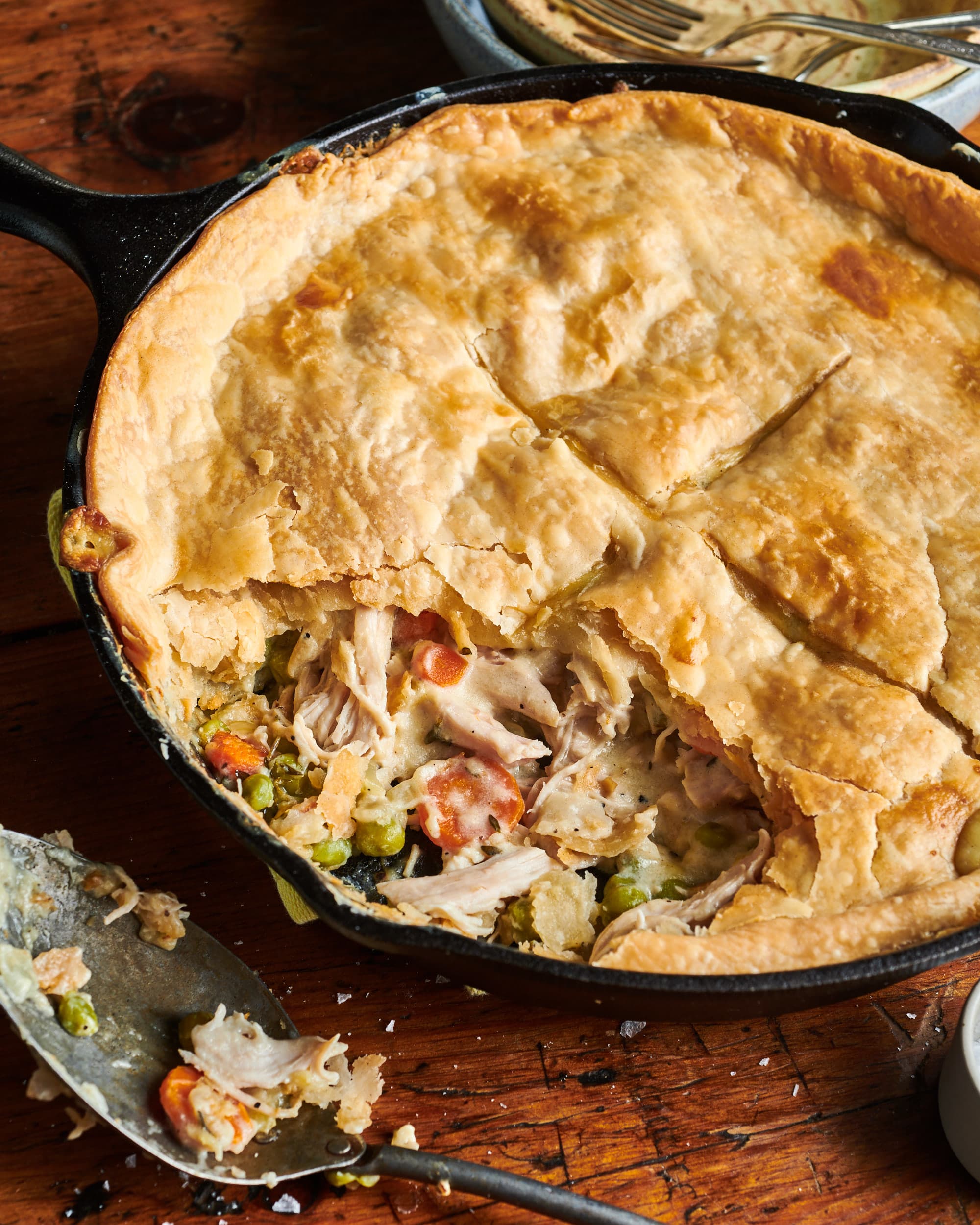How To Make Leftover Thanksgiving Turkey Pot Pie