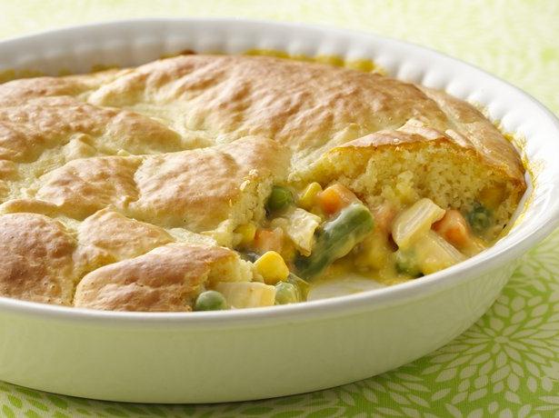 Impossibly Easy Chicken Pot Pie recipe from Betty Crocker