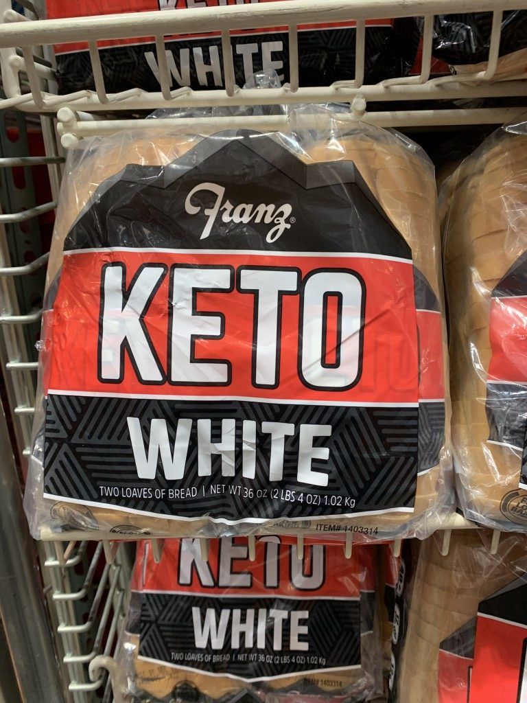 Keto Bread at Costco, Franz Zero Net Carb 2 Pack