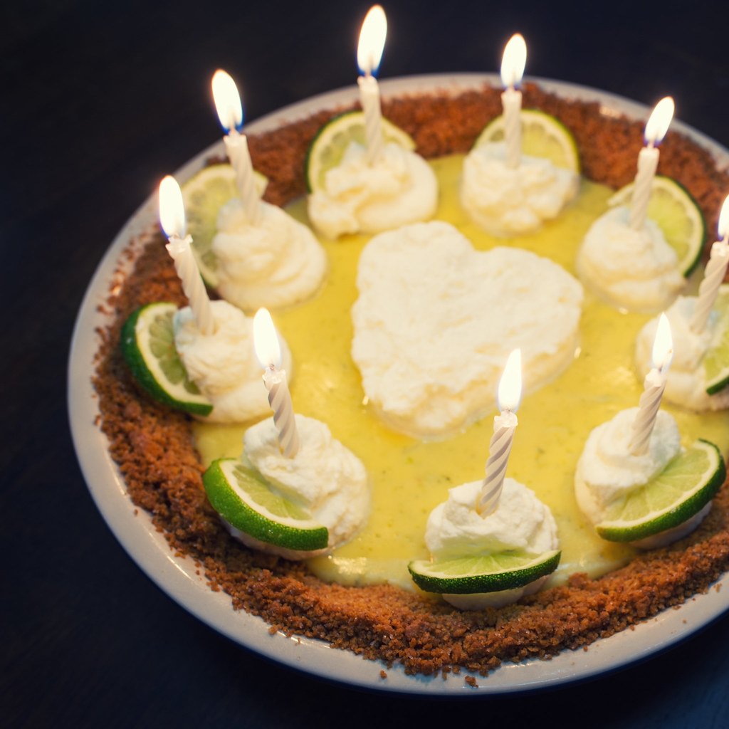 Key Lime Birthday Pie