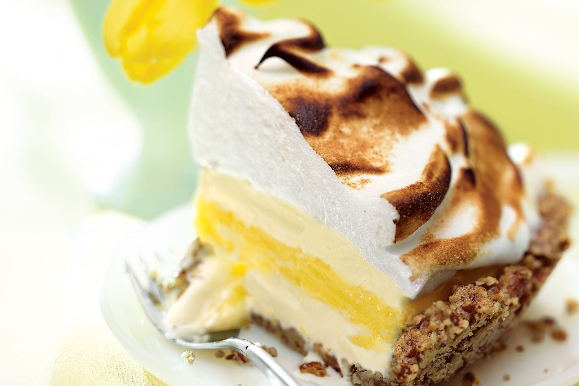 Lemon Meringue Ice Cream Pie in Toasted Pecan Crust recipe ...