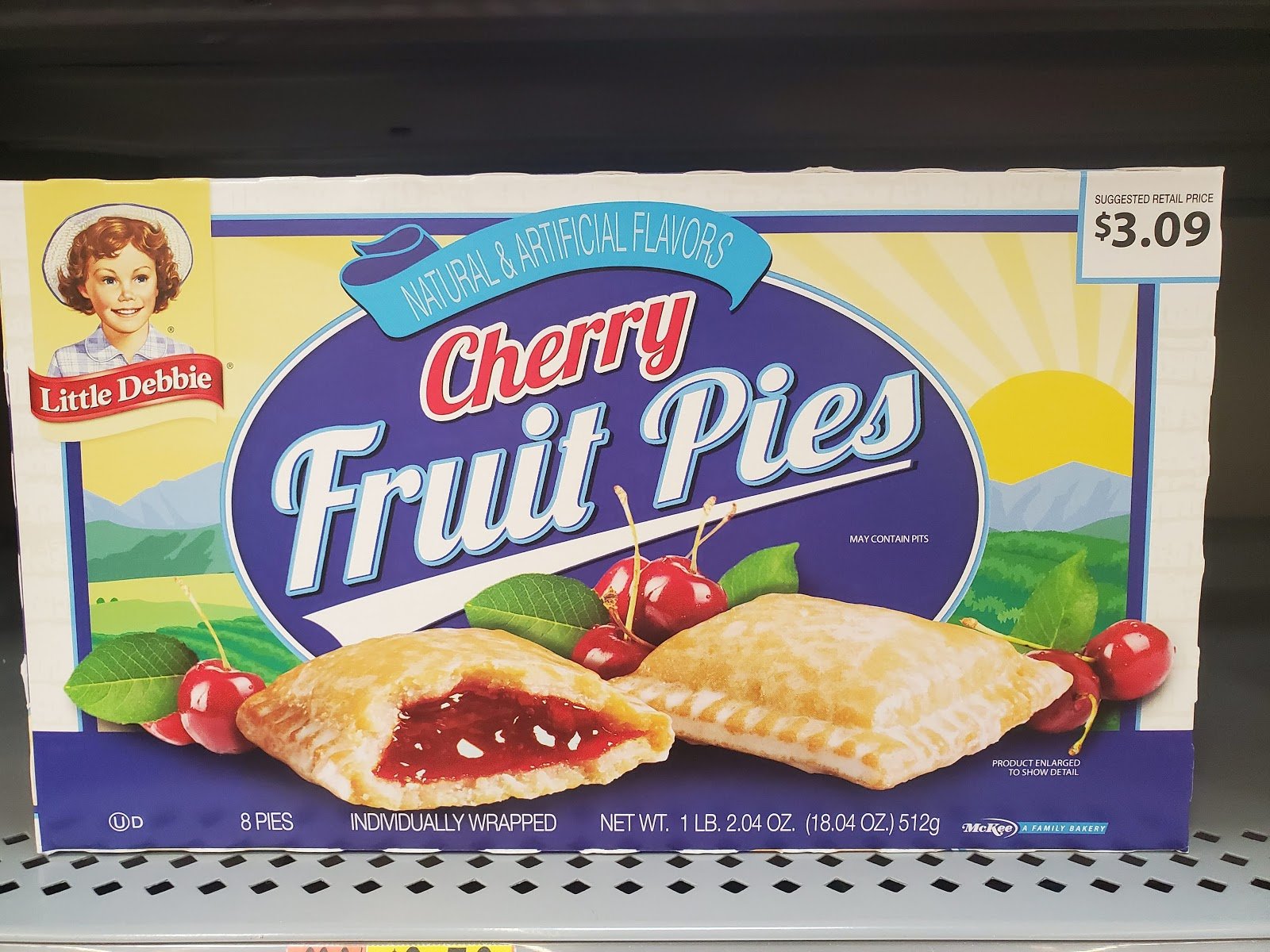 Little Debbie Cherry Pie packaging change