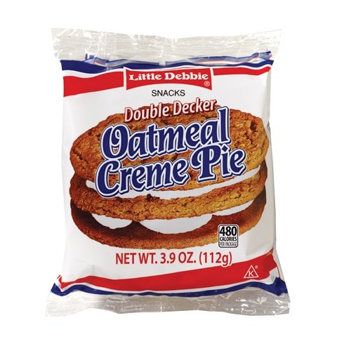 Little Debbie Vending Double Decker Oatmeal Creme Pie