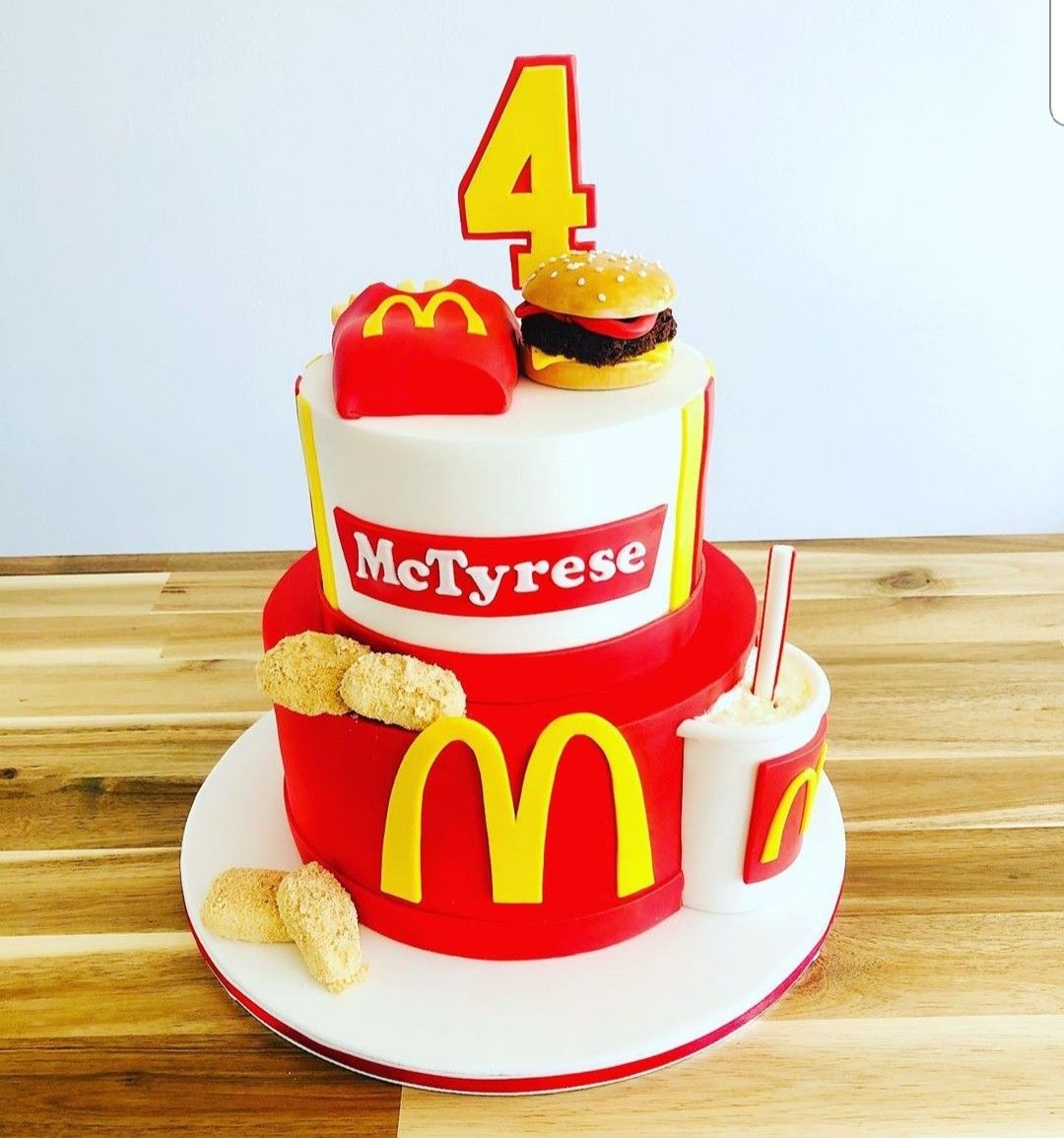 Mac Donald birthday cake