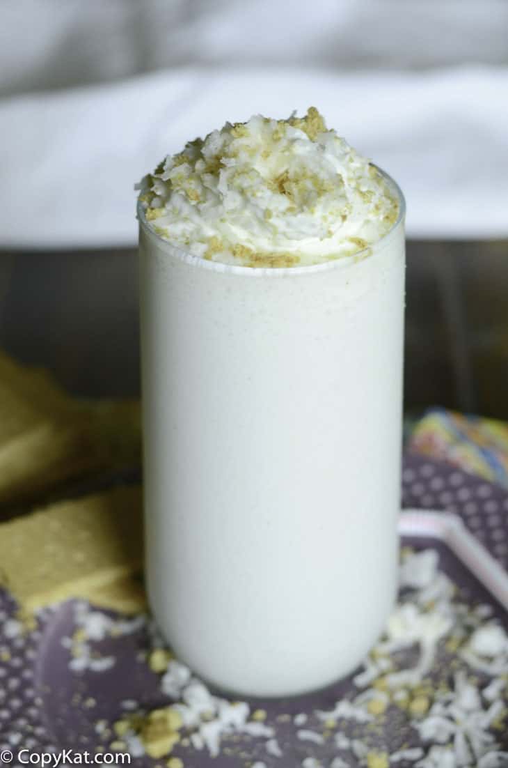 Make your own Sonic Coconut Cream Pie Shake at home