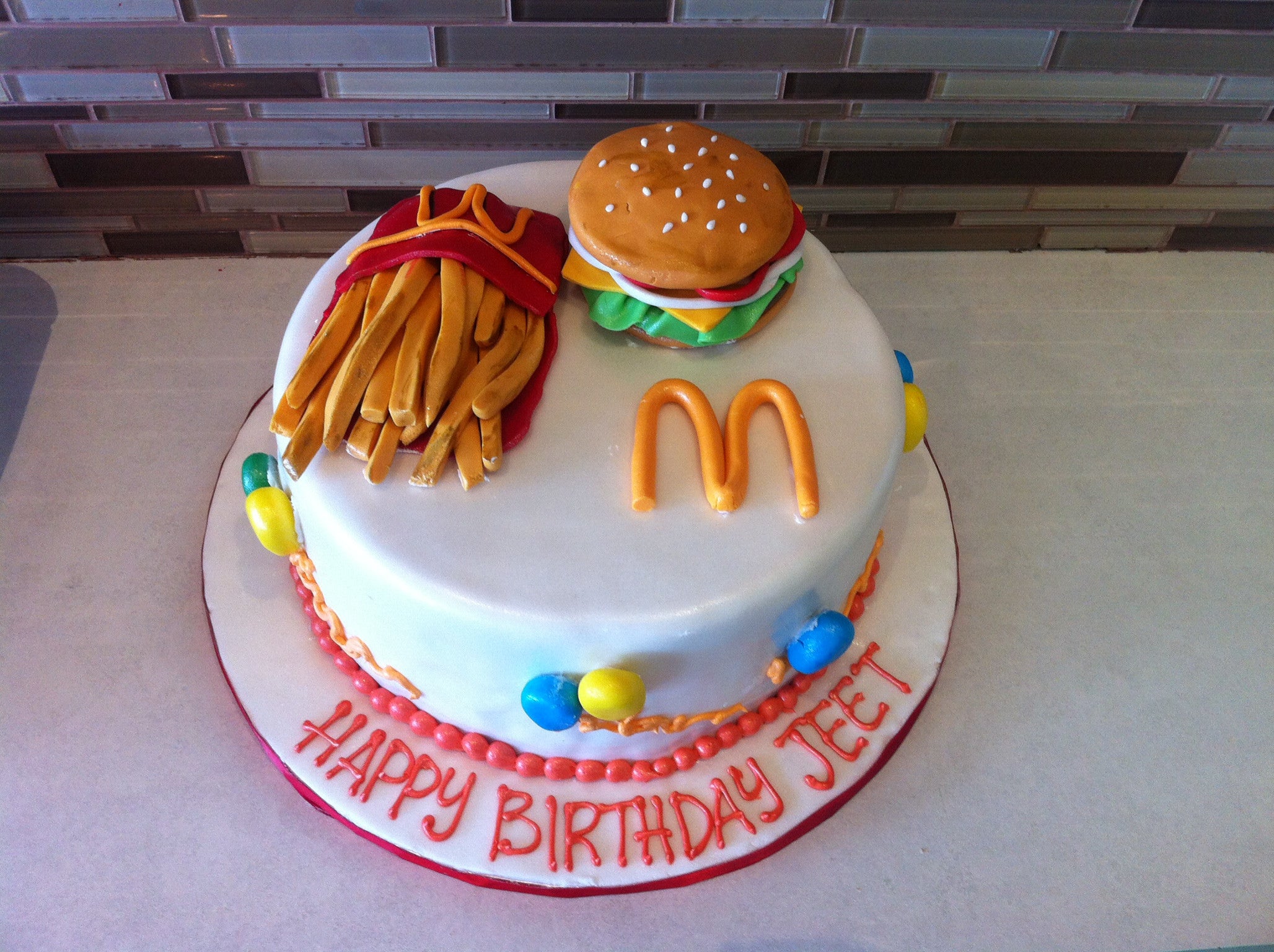 Mcdonalds Cake