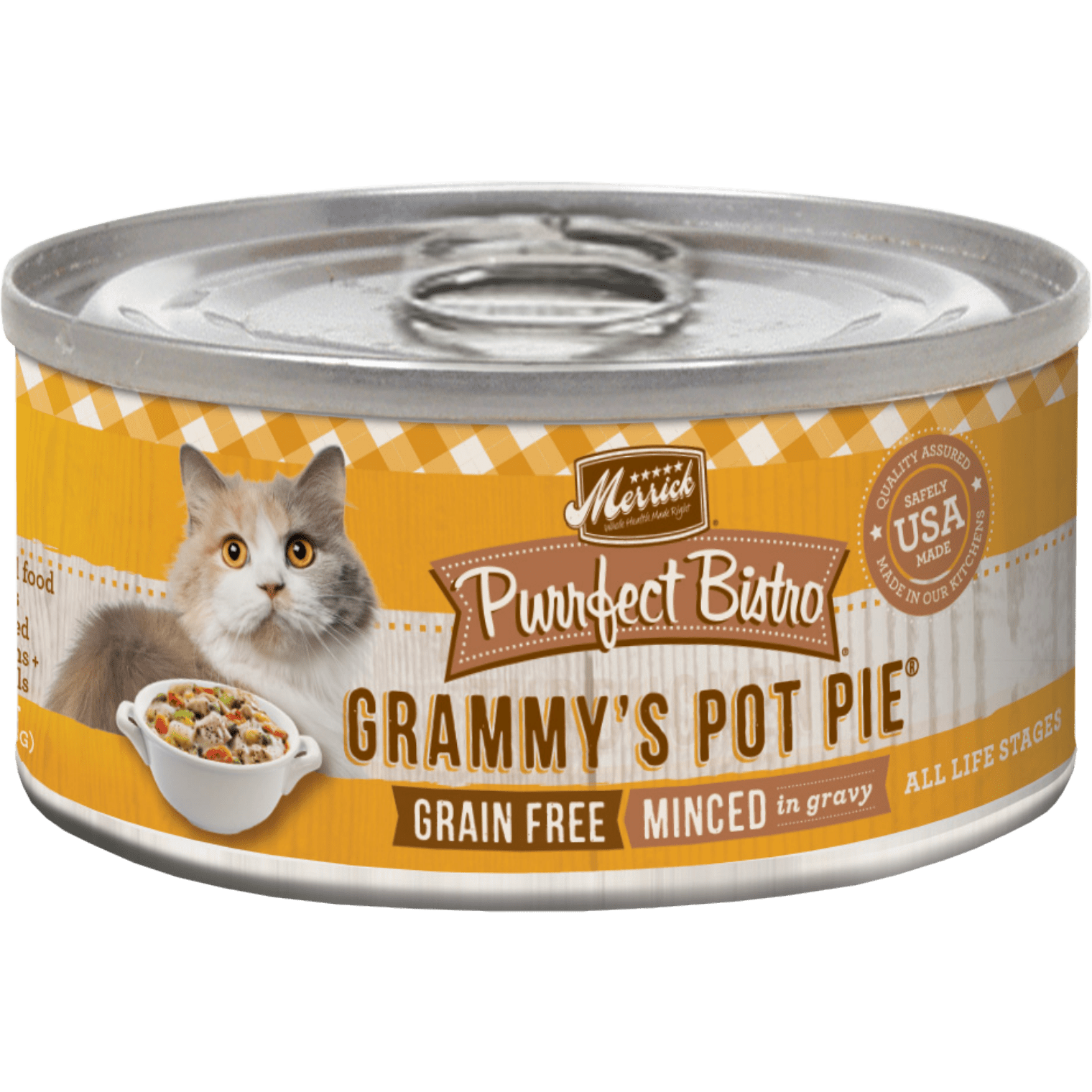 Merrick Cat Purrfect Bistro Grain Free Minced Grammy