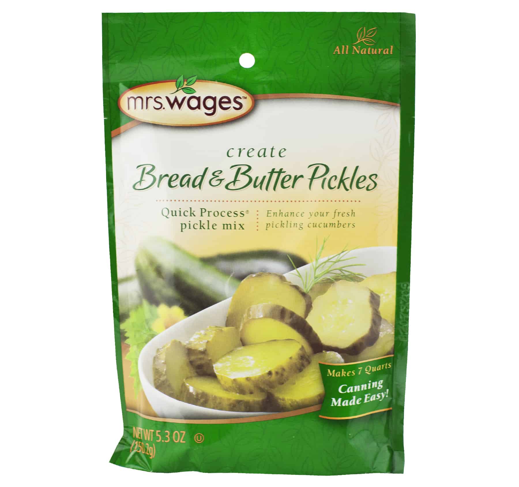 Mrs. Wages Bread &  Butter Pickle Mix  5.3 oz.