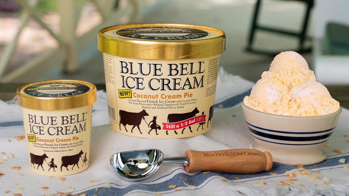 New ice cream flavor introduced by Blue Bell