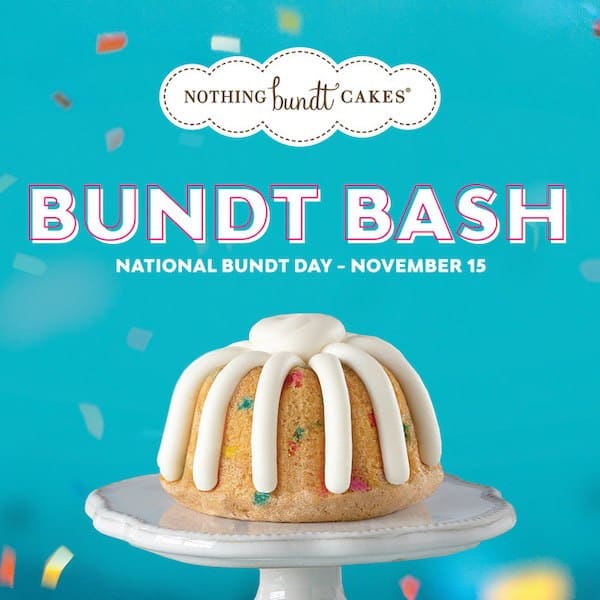 Nothing Bundt Cakes celebrates National Bundt Day with FREE bundts on ...