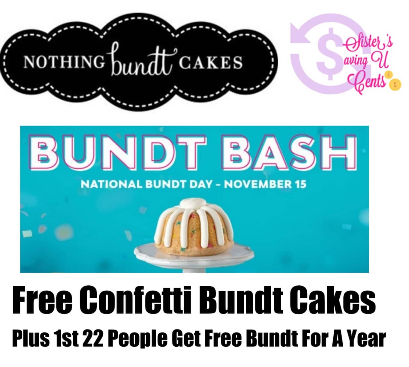 Nothing Bundt Cakes Coupon July 2017