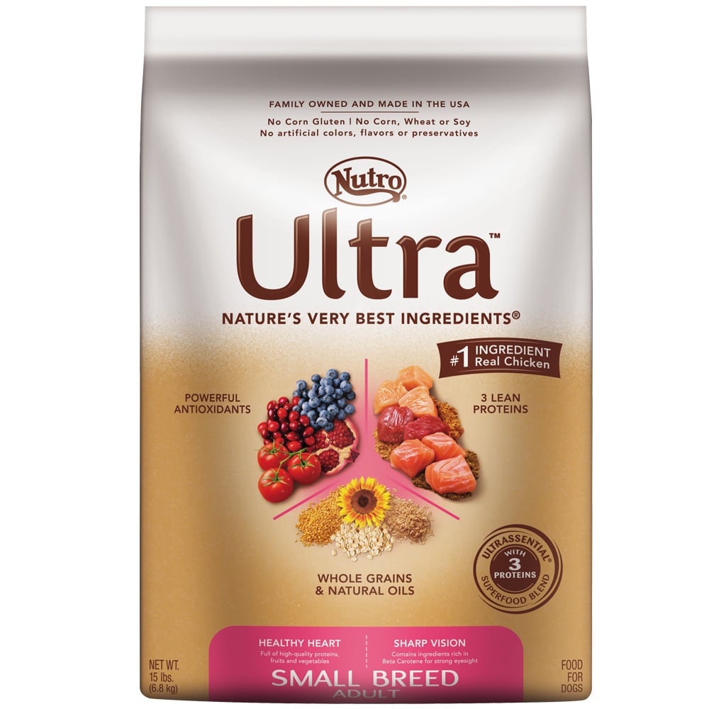 Nutro Ultra Small Breed Adult Dry Dog Food (15 lb)
